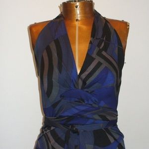 Elie Tahari Silk Halter Top Size XS